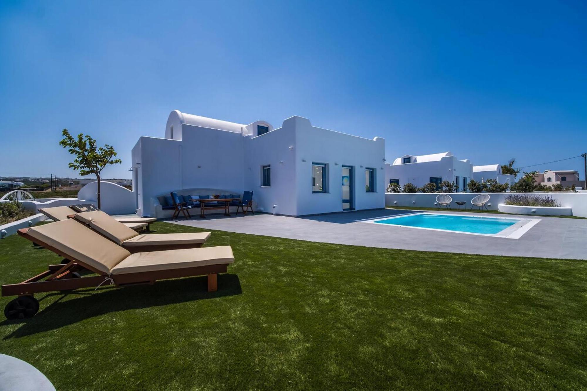 Villa Beautiful Santorini 2 Bedrooms Private Pool Magical Sea Views
